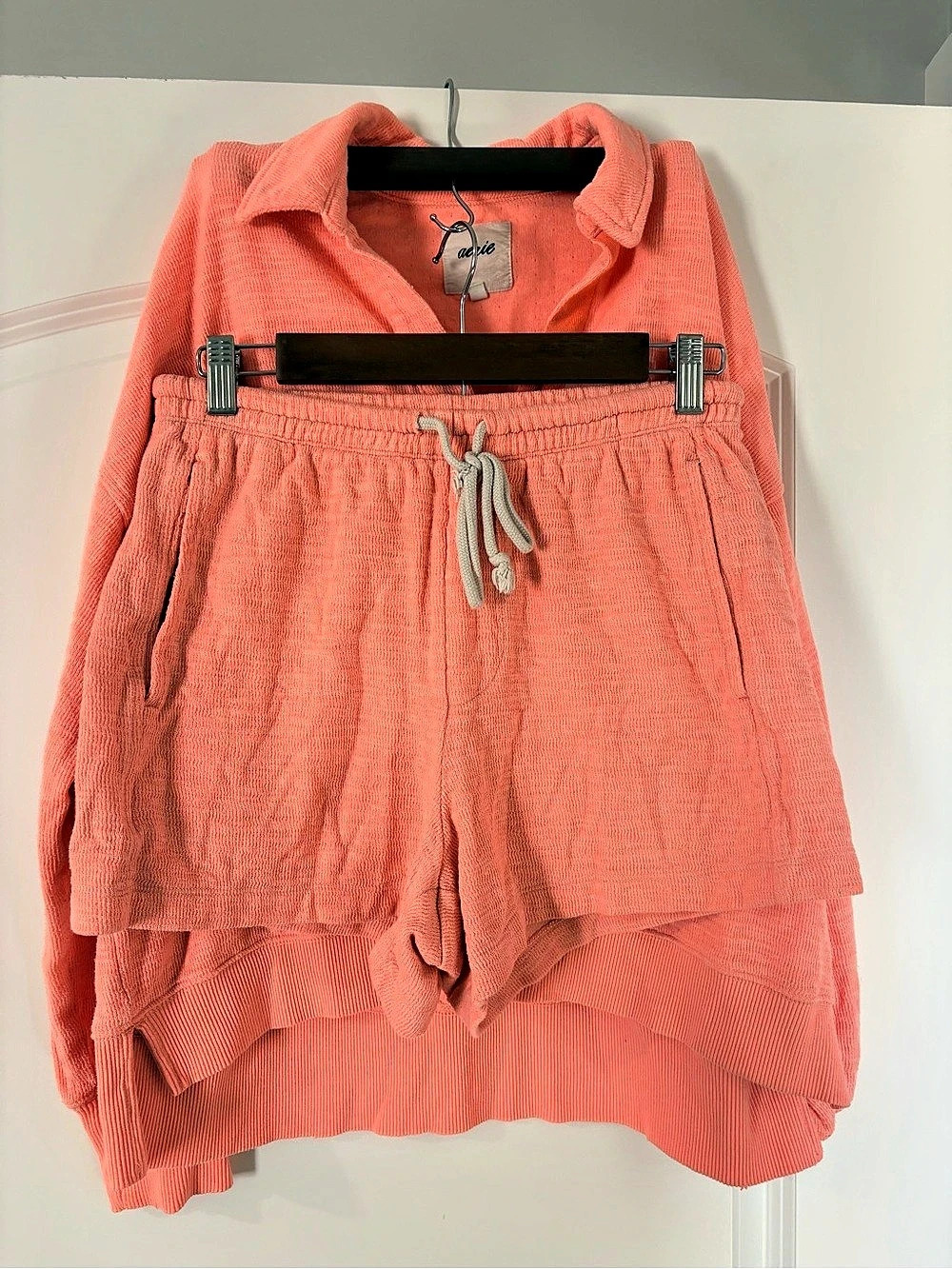 Aerie coral Two-Piece Set Size Small